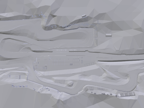 Mugello Italy Track MotoGp Modelo 3D