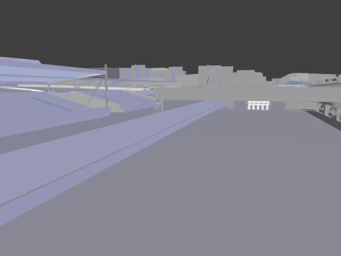 Pista de Mugello It&aacute;lia MotoGp Modelo 3D