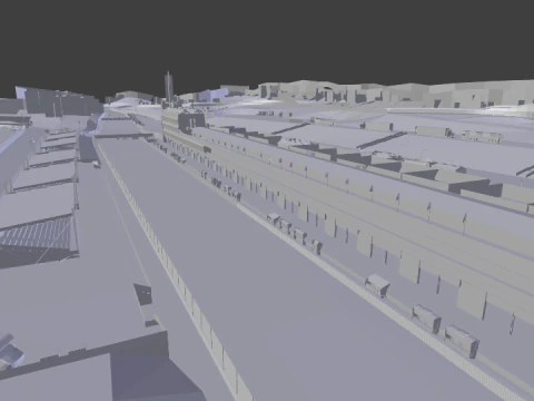 Pista de Mugello It&aacute;lia MotoGp Modelo 3D