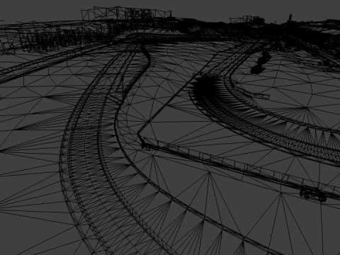 Pista de Mugello It&aacute;lia MotoGp Modelo 3D