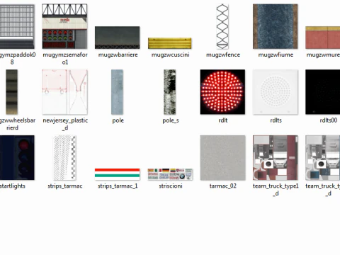 Pista de Mugello It&aacute;lia MotoGp Modelo 3D