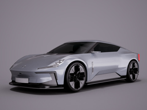 Polestar 02 concept car 2022 model 3D-Modell