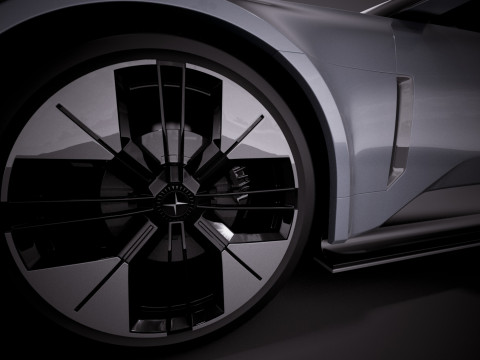 Polestar 02 concept car 2022 model Modello 3D