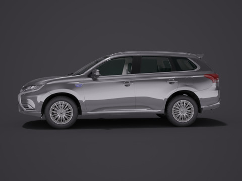 Mitsubishi Outlander 2018 Model 3D