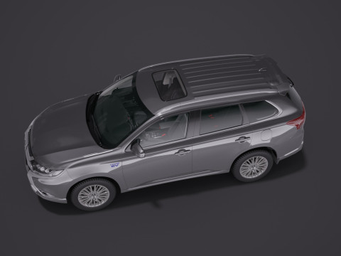 Mitsubishi Outlander 2018 Model 3D