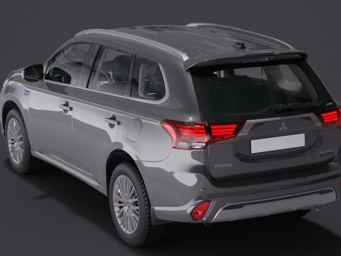 Mitsubishi Outlander 2018 Model 3D