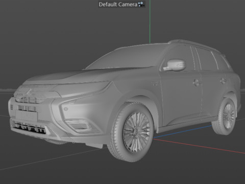 Mitsubishi Outlander 2018 Model 3D