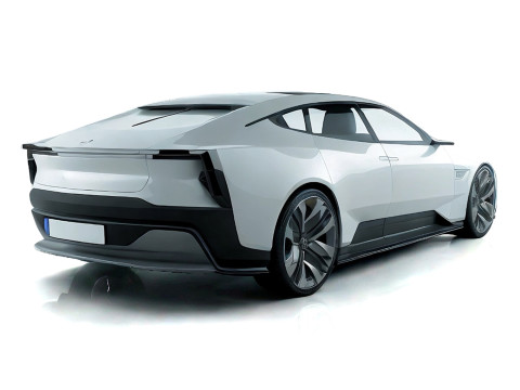 Polestar concept2020 3D मॉडल