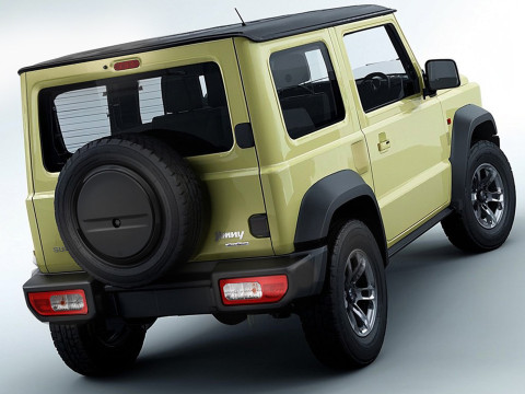 Suzuki Jimny 2019 Model 3D