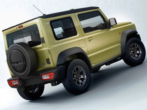Suzuki Jimny 2019 Model 3D