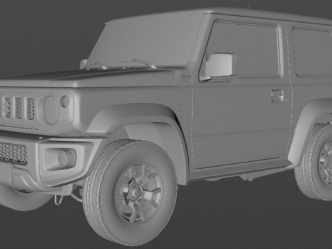 Suzuki Jimny 2019 Model 3D
