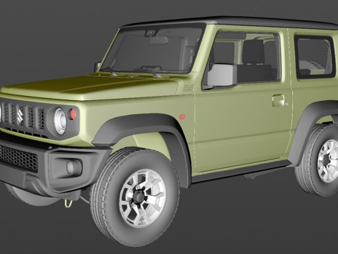Suzuki Jimny 2019 Model 3D