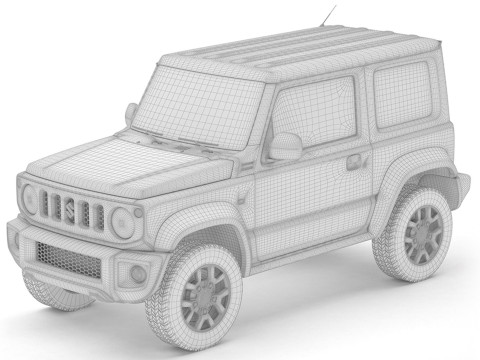 Suzuki Jimny 2019 Model 3D