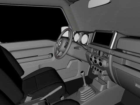 Suzuki Jimny 2019 Model 3D