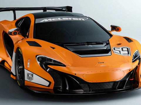 McLaren 650S GT3 2015 3D Model