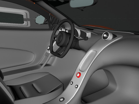 McLaren 650S GT3 2015 3D Model
