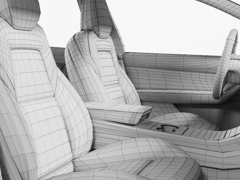 Tesla Model Y Modello 3D