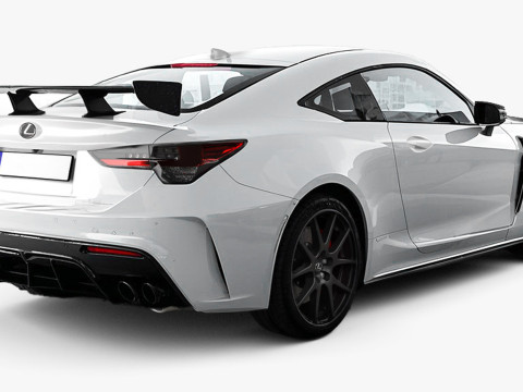 Lexus RC F-Track Edition 2022-US-spec 3D मॉडल