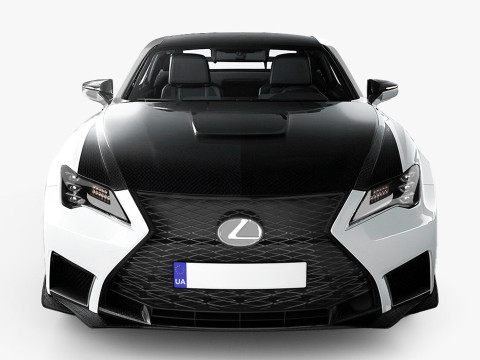 Lexus RC F-Track Edition 2022-US-spec 3D मॉडल