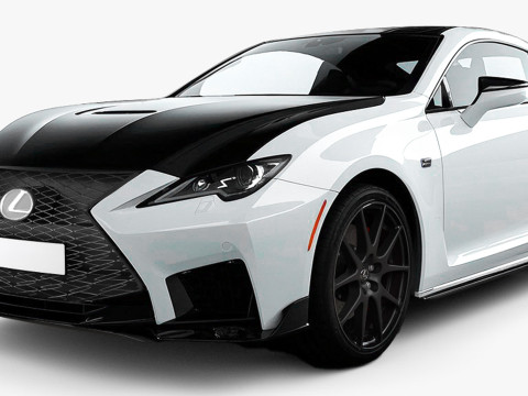 Lexus RC F-Track Edition 2022-US-spec 3D मॉडल
