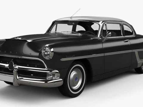 1954 Hudson Hornet Coupe 3D Model