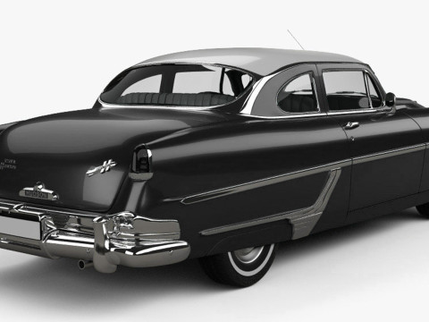 1954 Hudson Hornet Coupe Modelo 3D