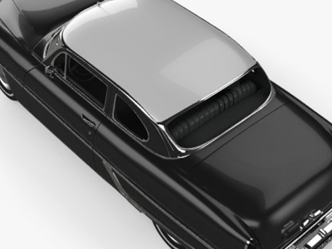 1954 Hudson Hornet Coupe Modelo 3D