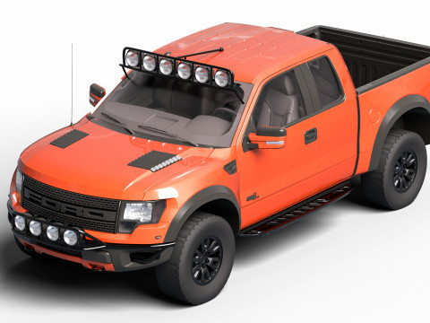 F-150 SVT Raptor 3D 模型