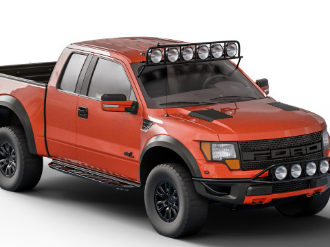 F-150 SVT Raptor 3D 模型