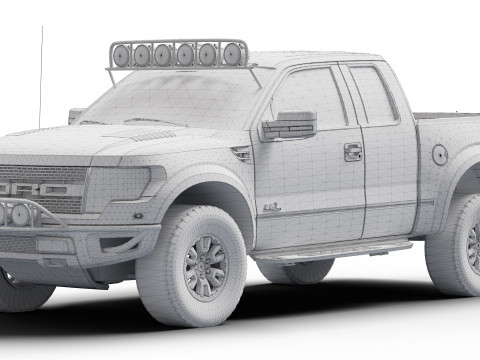 F-150 SVT Raptor 3D 模型