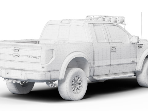 F-150 SVT Raptor 3D 模型