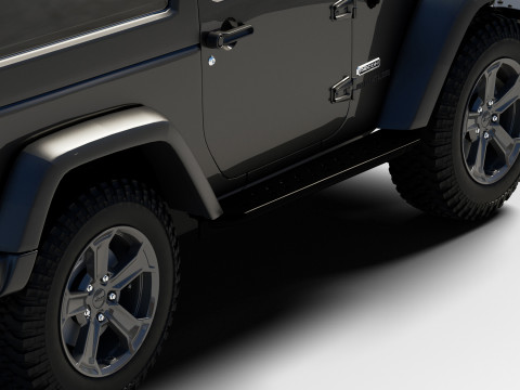 Jeep Wrangler Rubicon Recon JK 2017 Modello 3D