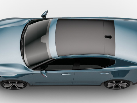 Polestar 2 2020 electric coupe 3D Model