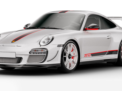 Porsche 911 GT3 RS 2011 Track Edition 3D मॉडल