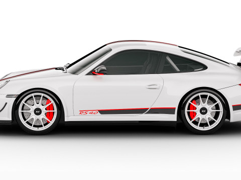 Porsche 911 GT3 RS 2011 Track Edition 3D 模型