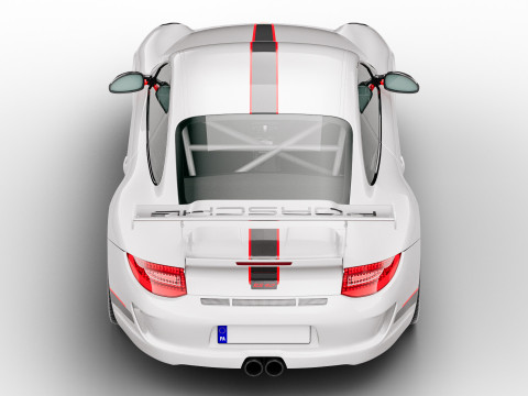 Porsche 911 GT3 RS 2011 Track Edition 3D 模型