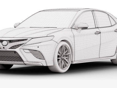 Toyota Camry 2018 3D मॉडल