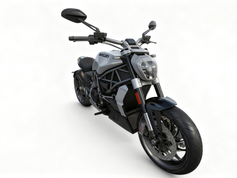 High-Detail Motorcycle Ducati X-Diavel 2016 3D Modell