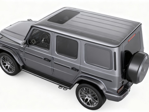 Mercedes-Benz G63 AMG V8 Biturbo G-Class Modelo 3D