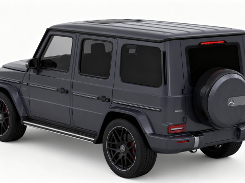 Mercedes-Benz G63 AMG V8 Biturbo G-Class Modelo 3D