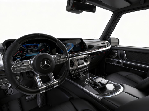Mercedes-Benz G63 AMG V8 Biturbo G-Class Modelo 3D
