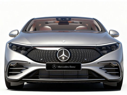 High-Detail Mercedes Benz EQS Modèle 3D