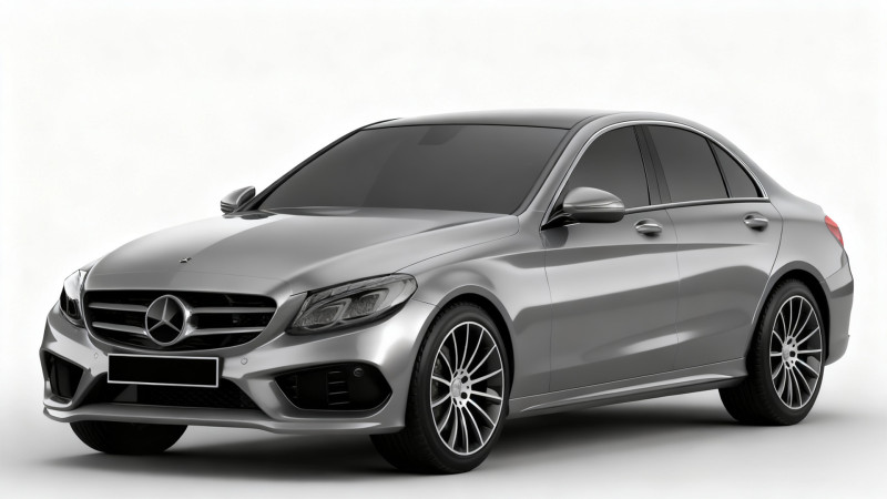 Mercedes-Benz C-Class 2015 3D 모델 .c4d .max .obj .3ds .fbx .stl .blend