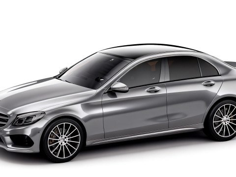 Mercedes-Benz C-Class 2015 3D 모델