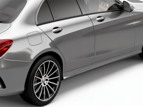Mercedes-Benz C-Class 2015 3D 모델