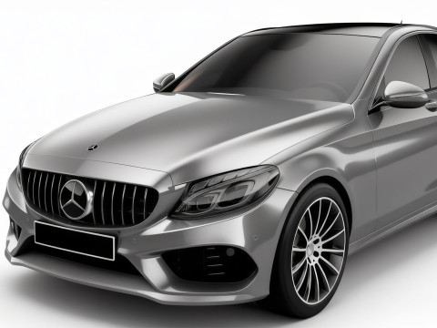 Mercedes-Benz C-Class 2015 3D 모델