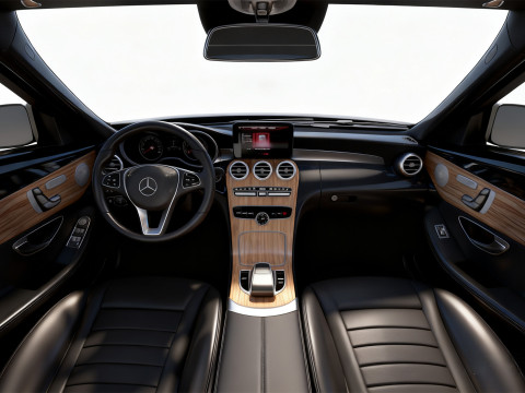 Mercedes-Benz C-Class 2015 3D 모델
