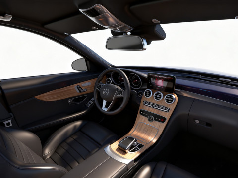 Mercedes-Benz C-Class 2015 3D 모델