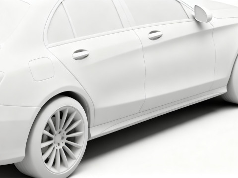Mercedes-Benz C-Class 2015 3D 모델
