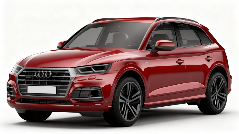 Audi Q5 2017 3D Модель .c4d .max .obj .3ds .fbx .stl .blend 